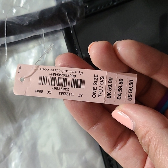 Victoria's Secret Metallica and Clear Tote Bag - Picture 14 of 16